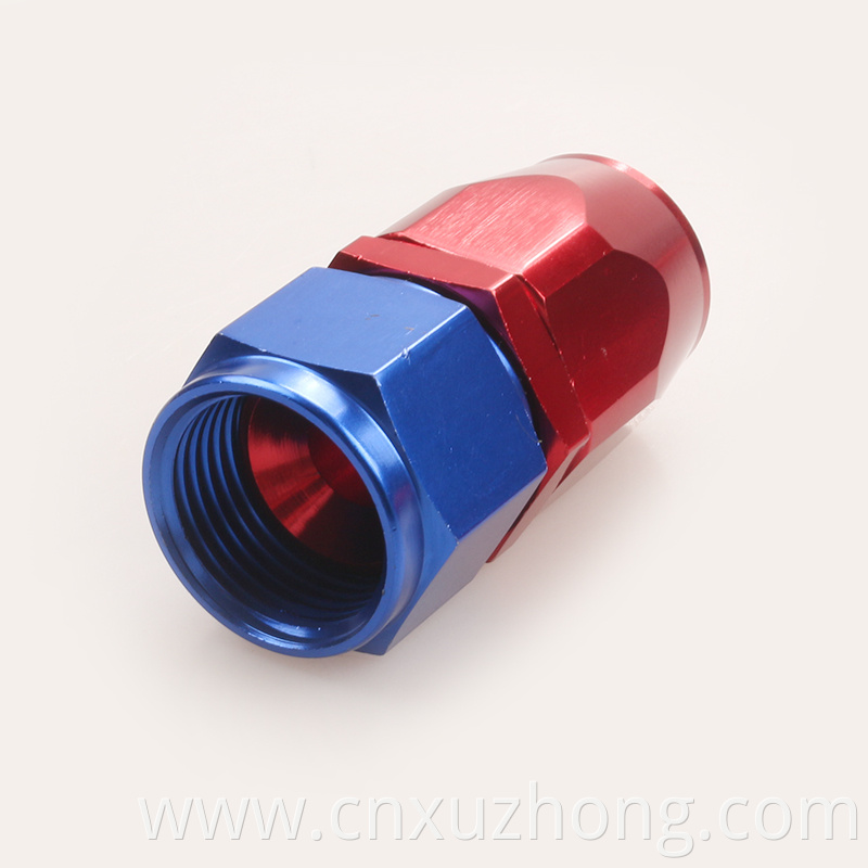 RASTP Degree Aluminum Alloy Oil Cooler Swivel Oil Fuel Gas Line Hose Pipe Adapter End AN Fitting (AN12-0A)HQ